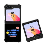 Comfort Quotes FORL0098 Samsung Galaxy Z Flip 5 , Z Flip 4 , Z Flip 3 , Z Fold 5 , Z Fold 4 , Z Fold 3 5G Case