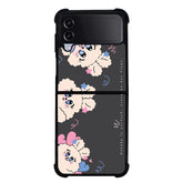 Cute Rabbit FORL0109 Samsung Galaxy Z Flip 5 , Z Flip 4 , Z Flip 3 , Z Fold 5 , Z Fold 4 , Z Fold 3 5G Case