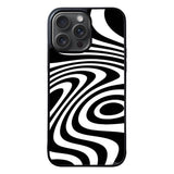 Black White FORL0115 iPhone 15 Pro Max Case