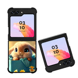 Cute Rabbit FORL0125 Samsung Galaxy Z Flip 5 , Z Flip 4 , Z Flip 3 , Z Fold 5 , Z Fold 4 , Z Fold 3 5G Case