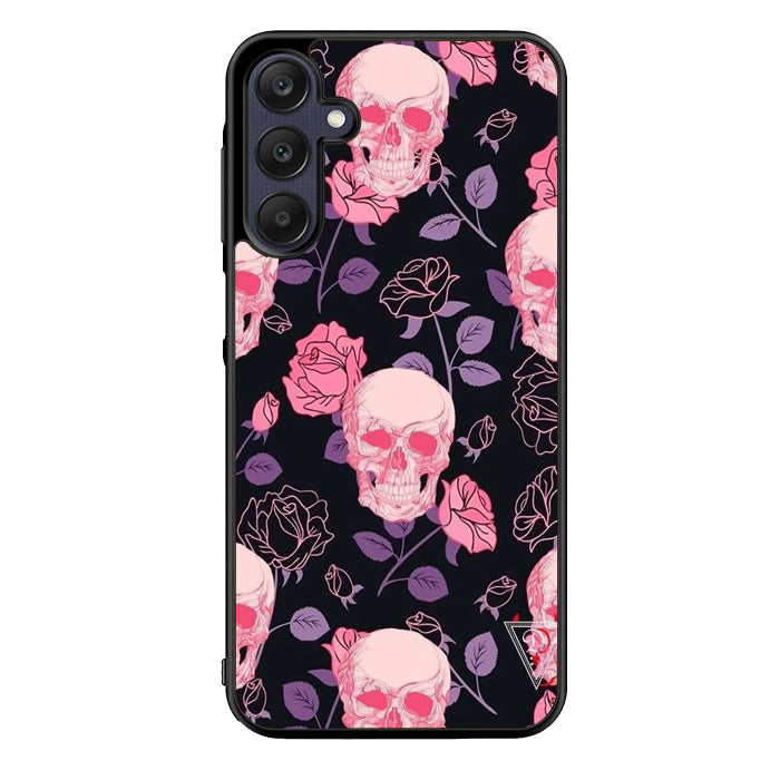 Skull Flower FORL0128 Samsung Galaxy A15 A25 A35 A55 5G Case