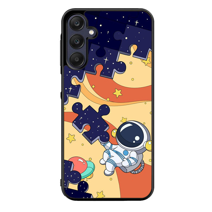 Astronaut Puzzle FORL0144 Samsung Galaxy A15 A25 A35 A55 5G Case