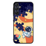 Astronaut Puzzle FORL0144 Samsung Galaxy A15 A25 A35 A55 5G Case