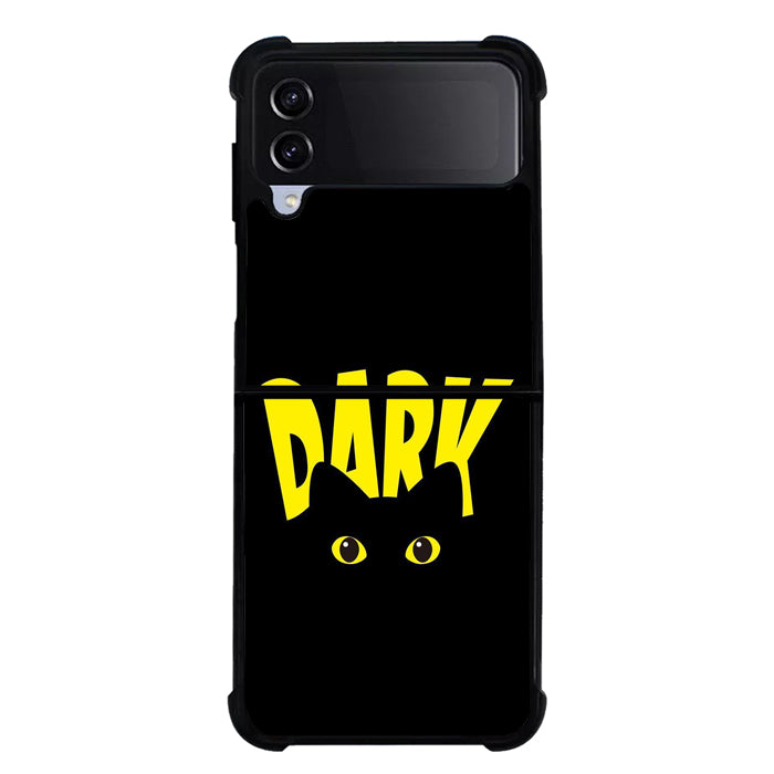 Dark Cat FRL0174 Samsung Galaxy Z Flip 5 , Z Flip 4 , Z Flip 3 , Z Fold 5 , Z Fold 4 , Z Fold 3 5G Case