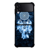 Dreamcatcher Blue FRL0191 Samsung Galaxy Z Flip 5 , Z Flip 4 , Z Flip 3 , Z Fold 5 , Z Fold 4 , Z Fold 3 5G Case