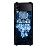 Dreamcatcher Blue FRL0191 Samsung Galaxy Z Flip 5 , Z Flip 4 , Z Flip 3 , Z Fold 5 , Z Fold 4 , Z Fold 3 5G Case