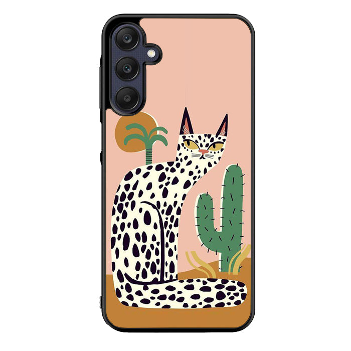 Cat Polkadot FRL0197 Samsung Galaxy A15 A25 A35 A55 5G Case