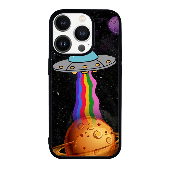 Planet And Ufo FRL0238 iPhone 14 Pro Max | iPhone 14 Pro | iPhone 14 Plus | iPhone 14 Case
