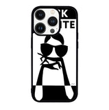 Black White Girl FRL0242 iPhone 14 Pro Max | iPhone 14 Pro | iPhone 14 Plus | iPhone 14 Case