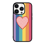 Happy Love Rainbow FRL0255 iPhone 14 Pro Max | iPhone 14 Pro | iPhone 14 Plus | iPhone 14 Case