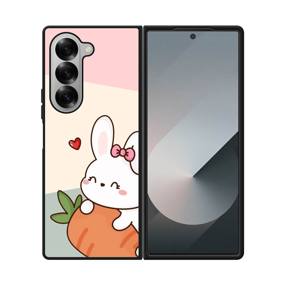 Cute Rabbit FRL0259 Samsung Galaxy Z Fold 7 5G Case