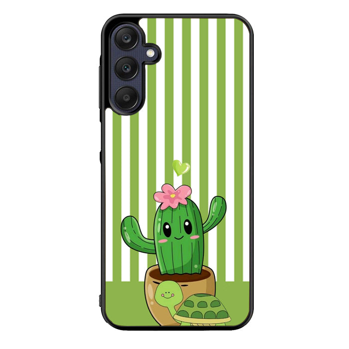Cactus And Turtle FRL0276 Samsung Galaxy A15 A25 A35 A55 5G Case