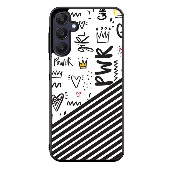 Girl Power Abstract FRL0283 Samsung Galaxy A15 A25 A35 A55 5G Case