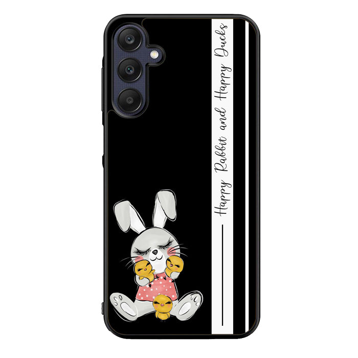 Happy Rabbit Ducks FRL0297 Samsung Galaxy A15 A25 A35 A55 5G Case