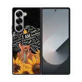 I am Courageous Sunflower FRL0332 Samsung Galaxy Z Fold 7 5G Case