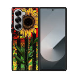 Botanica Sunflower US Flag FRL0334 Samsung Galaxy Z Fold 7 5G Case