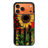 Botanica Sunflower US Flag FRL0334 iPhone 17 Pro Case