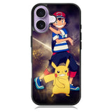 Pokemon Ash And Pikachu iPhone 17 Case OV9391