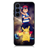 Pokemon Ash And Pikachu Samsung Galaxy S25 FE Case OV9391