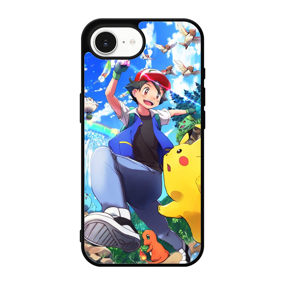 Pokemon Ash And Pikachu iPhone 17e Case OV9392
