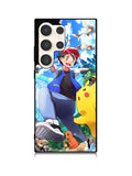 Pokemon Ash And Pikachu Samsung Galaxy S24 Ultra 5G Case OV9392