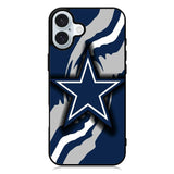 The illusion of water Cowboys Dallas iPhone 16 Plus Case QC7798