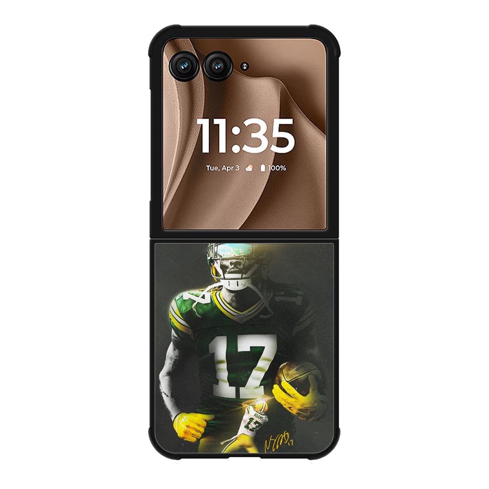 Davante Adams Packers Motorola Moto RAZR Plus 2025 Case OV8441