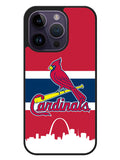 St Louis Cardinal City iPhone 14 Pro Case OV9212