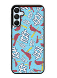 Pattern ST Louis Cardinals Samsung Galaxy A35 5G Case OV9214