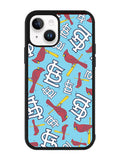 Pattern ST Louis Cardinals iPhone 15 Plus Case OV9214