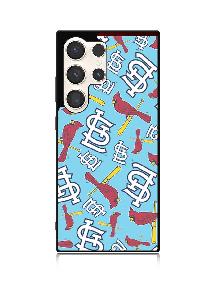 Pattern ST Louis Cardinals Samsung Galaxy S23 Ultra 5G Case QC9214