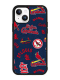 St Louis Cardinals Pattern iPhone 15 Case OV9208