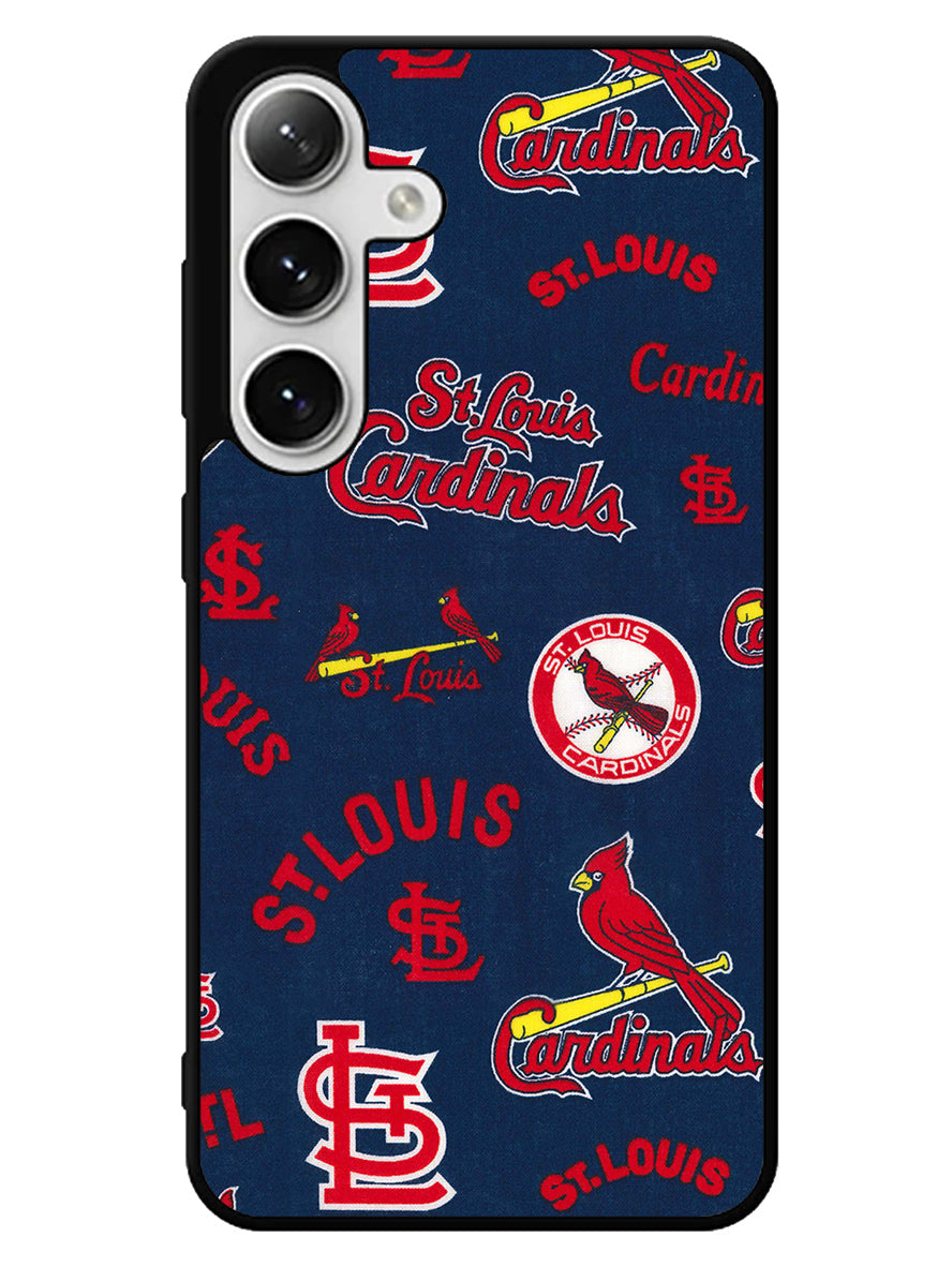 St Louis Cardinals Pattern Samsung Galaxy S25 5G Case