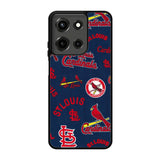 St Louis Cardinals Pattern Motorola Moto G 5G 2025 Case OV6787
