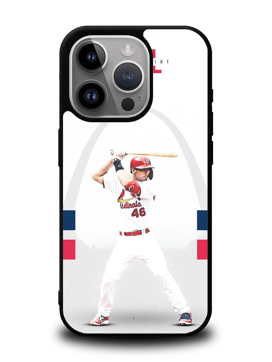 Paul St Louis Cardinals iPhone 14 Pro Case QC9213