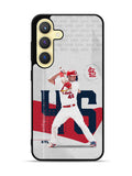 46 St Louis Cardinals Samsung Galaxy S24 FE 5G Case OV9232