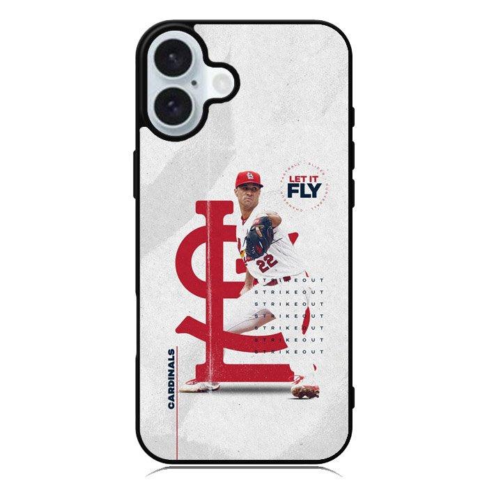 Strikeout St Louis Cardinals iPhone 16 Plus Case QC9206