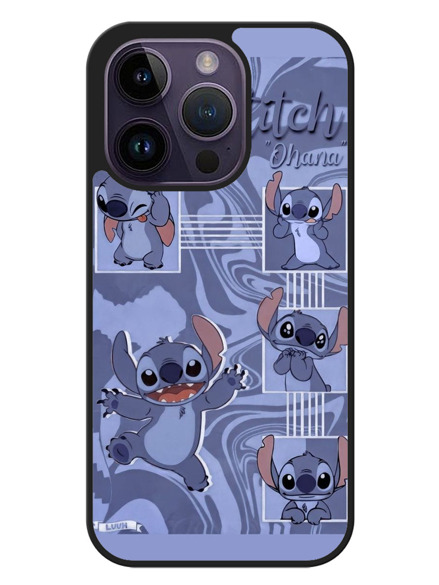 Stitch Ohana iPhone 14 Pro Case OV9235
