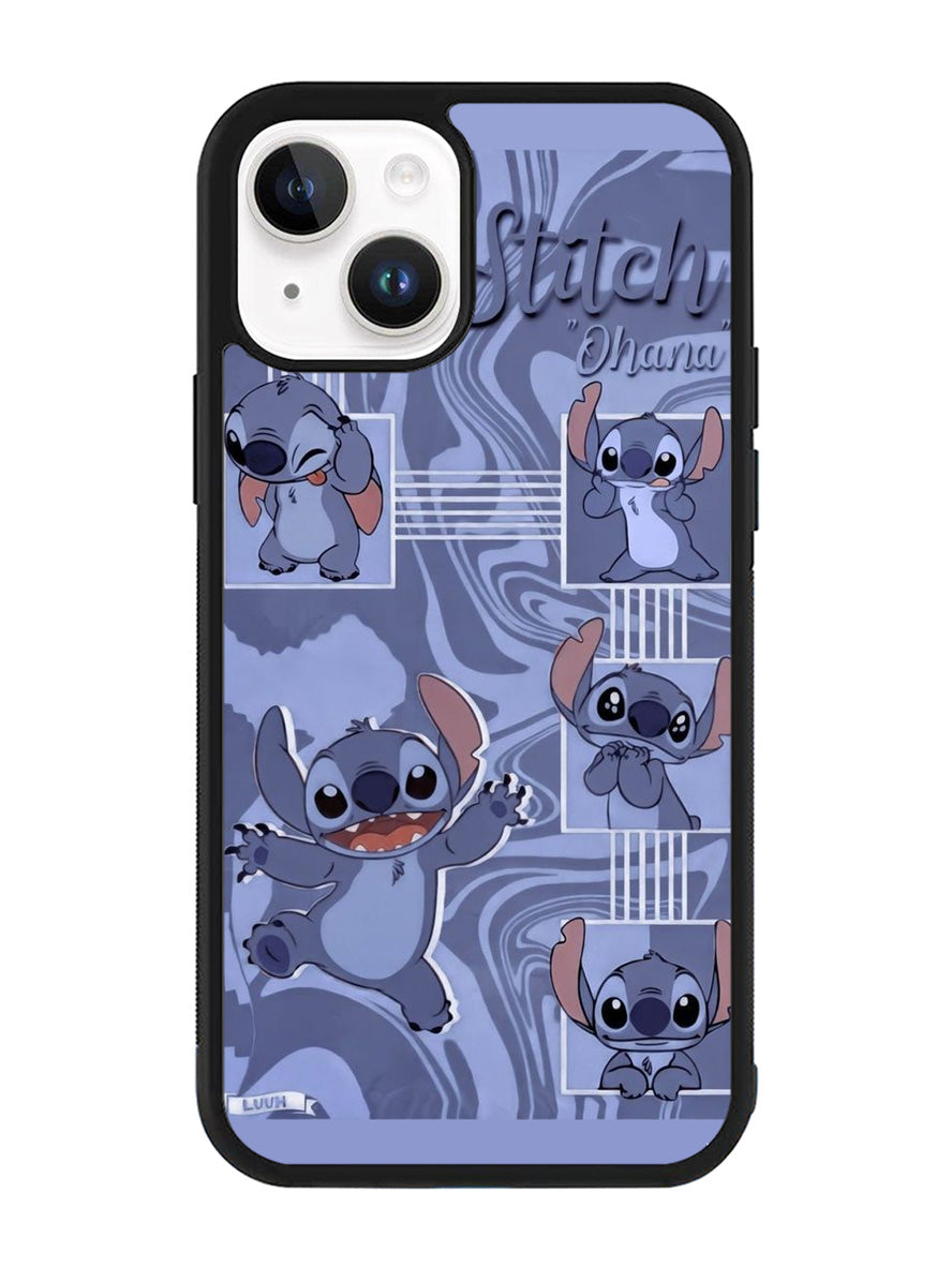 Stitch Ohana iPhone 15 Case OV9235