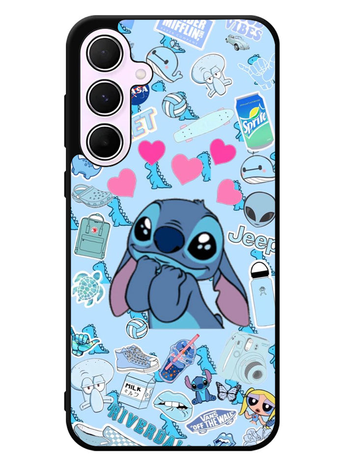 Hypebeast Stitch Samsung Galaxy A55 5G Case
