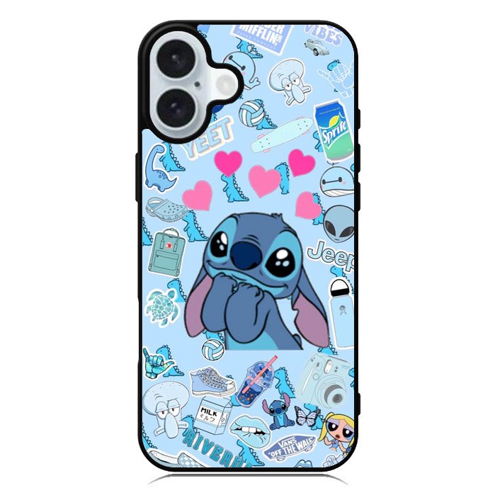 Hypebeast Stitch iPhone 16 Plus Case