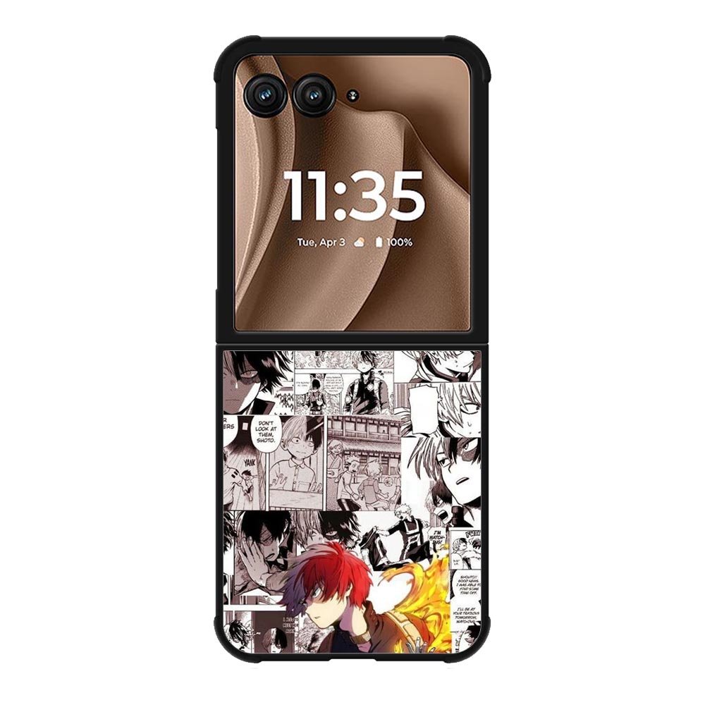 BNHA Todoroki Motorola Moto RAZR Plus 2025 Case OV9253