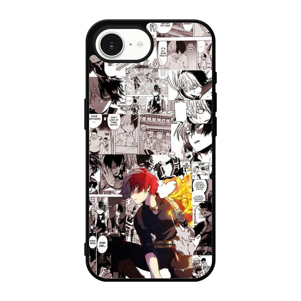 BNHA Todoroki iPhone 17e Case QC9253