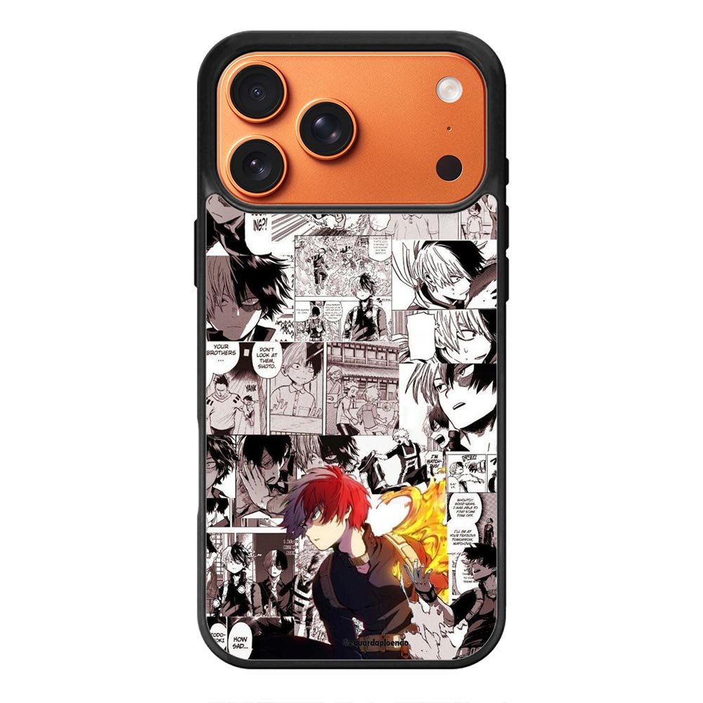 BNHA Todoroki iPhone 17 Pro Max Case QC9253