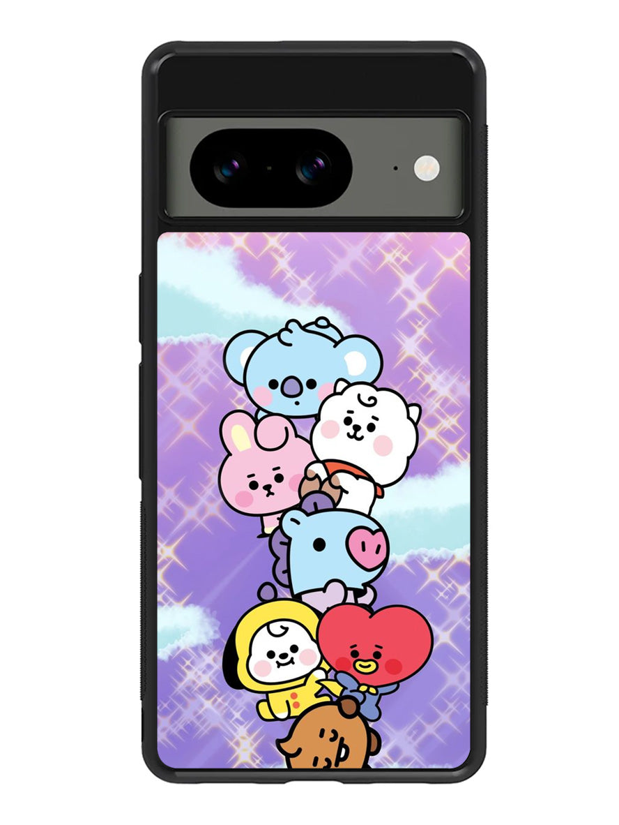 Happy BT21 Google Pixel 8A Case QC9311
