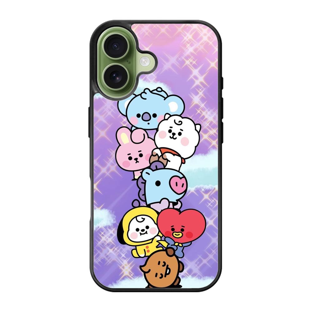 Happy BT21 iPhone 17 Case QC9311