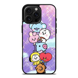 Happy BT21 iPhone 16 Pro Max Case OV9311