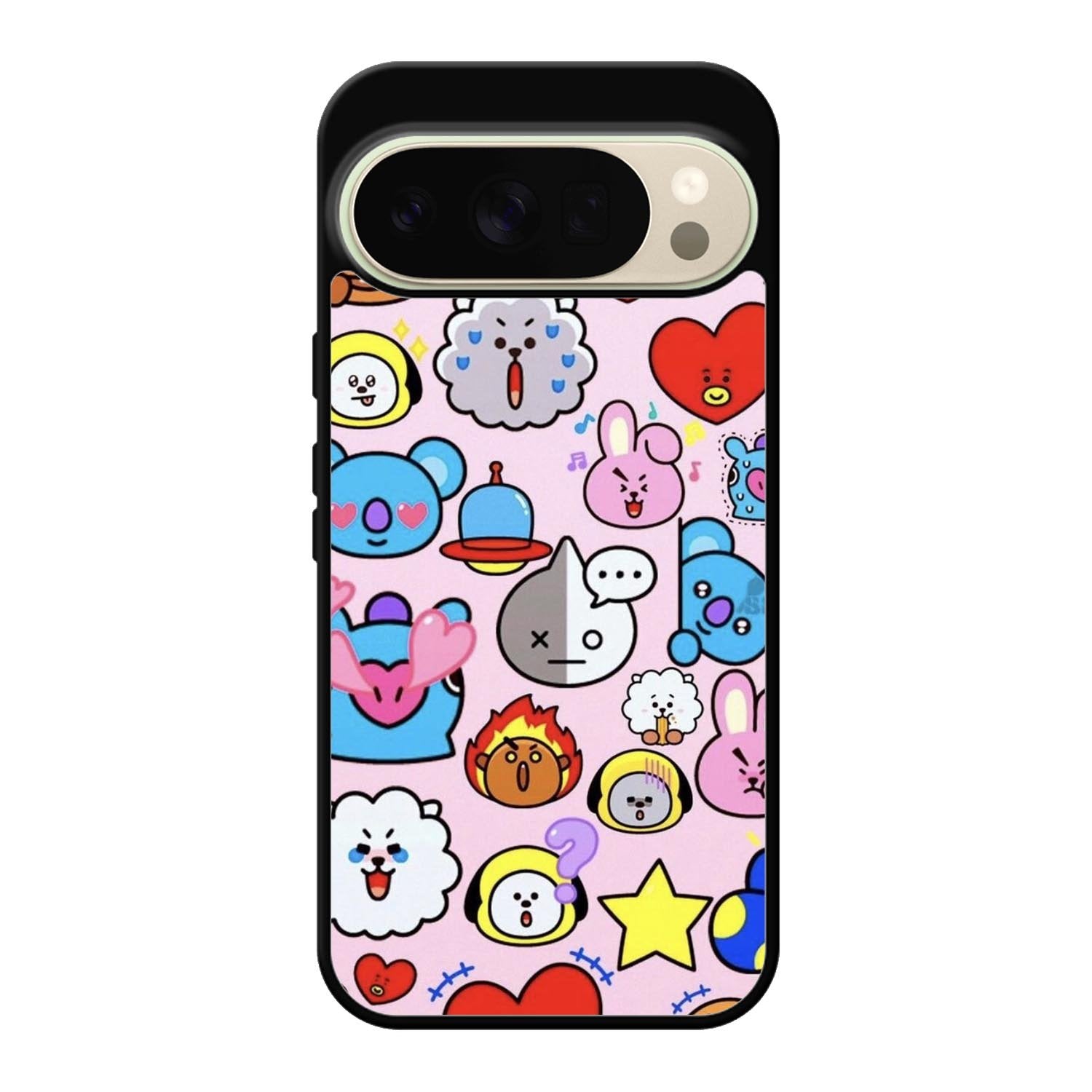 Pattern BT21 Cute Google Pixel 10 Pro XL Case OV9288