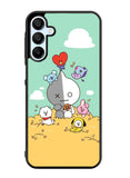 BT21 on the straw Samsung Galaxy A35 5G Case OV9307