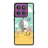 BT21 on the straw Motorola Moto Edge 60 Pro Case QC9307